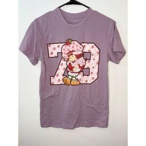 Vintage Style purple  Strawberry Shortcake t shirt size small